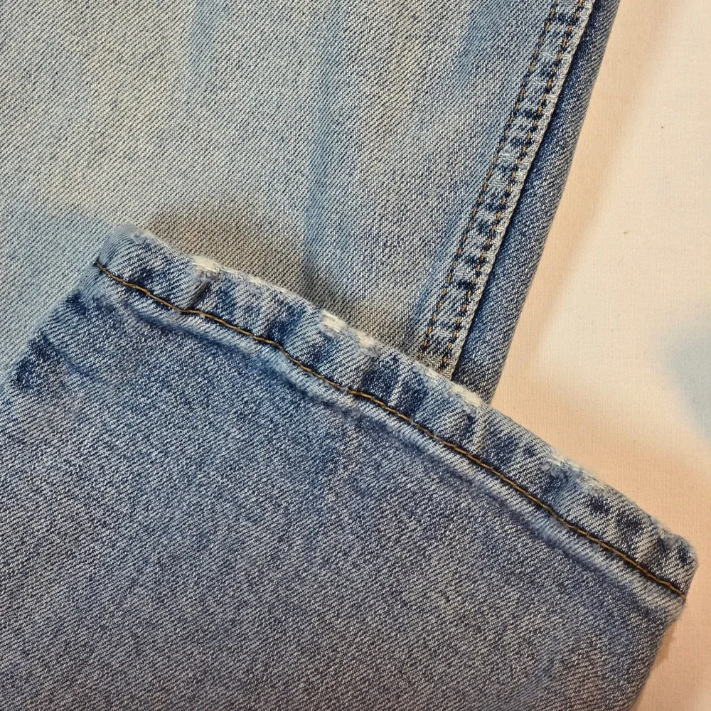 Levis 511 Slim Fit Light Wash Blue Denim Jeans Mens 34x36 04511-2210 - Picture 13 of 16